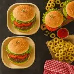 Palm Leaf Plate 4- Pack - Image 3