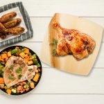 Palm Leaf Square Coupe 8"- Pack of 100 plates - Image 3