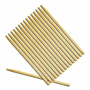 5 1/2" X 3/16" Semi Pointed Candy Apple/ Corn Dog Sticks Case