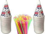 Snow Cone Cups- 6 ounce Paper Cups- - Image 10