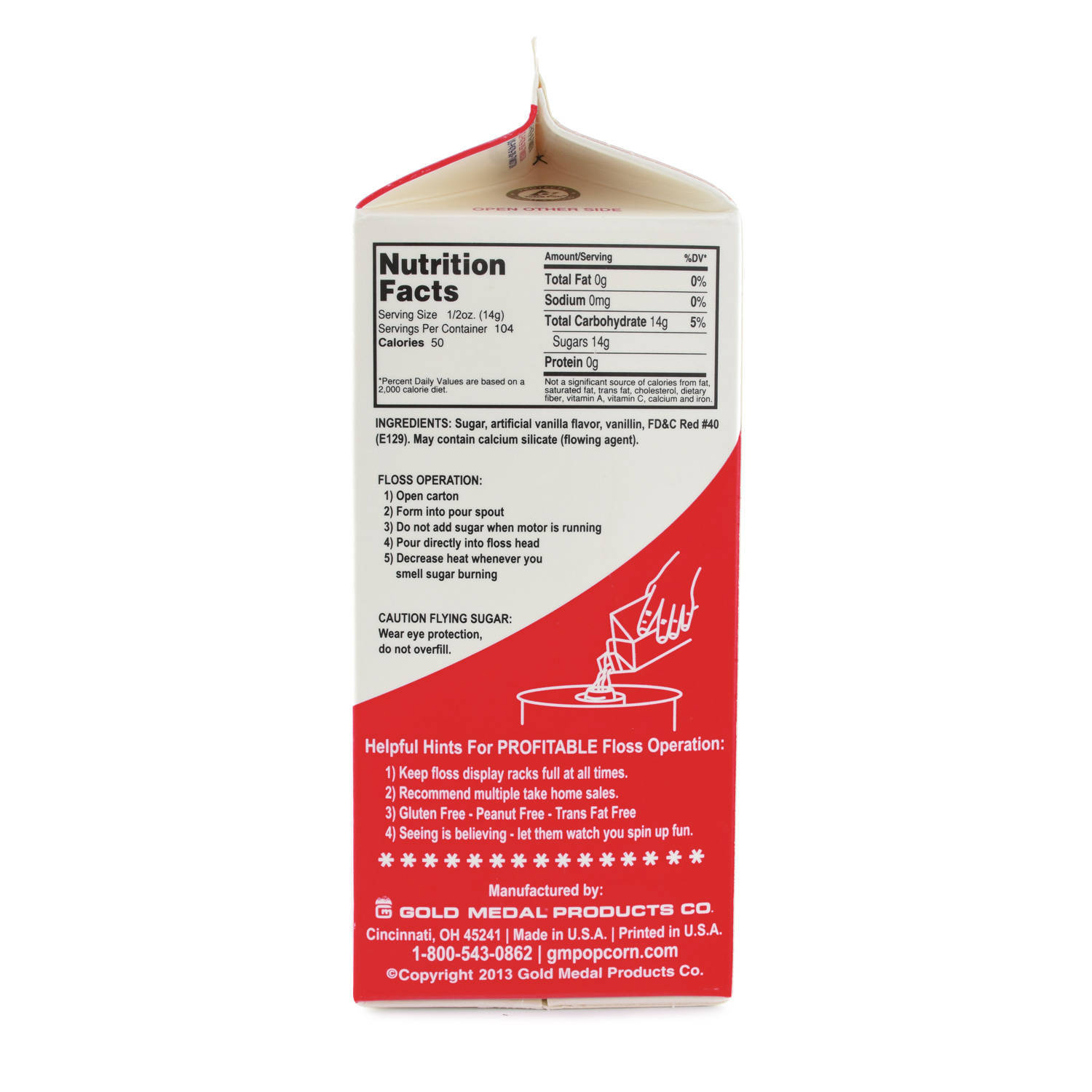 0002072_gold-medal-watermelon-cotton-candy-flossugar-6-count Cherry Floss Sugar 1/2 Gallon Carton - Image 8