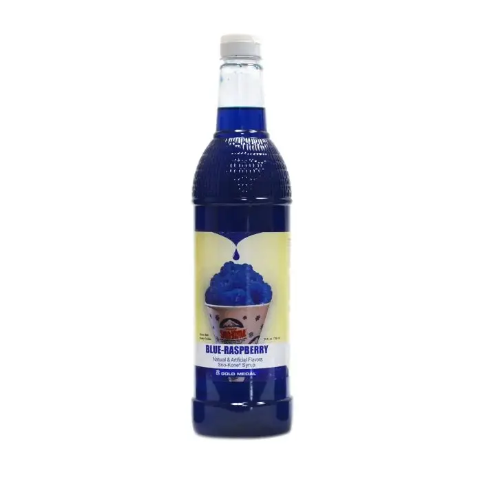 25oz Gold Medal Snow Cone Syrup (Blue Raspberry) - Perfect Stix