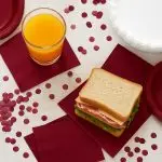 2 Ply Burgundy Beverage Napkins - Image 3