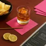 2 Ply Pink Beverage Napkins - Image 4