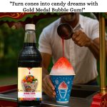 25oz Gold Medal Snow Cone Syrup ( Bubble Gum ) - Image 2