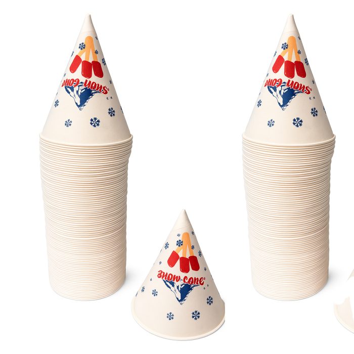 6oz Snow Cone Cups Case - Image 1