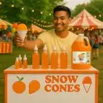 Orange Snow Cone Syrup - Image 5