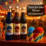 Snow Cone Syrup 3 Pack ( Cherry, Grape and Blue Raspberry) - Image 2