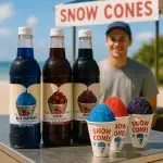 Snow Cone Syrup 3 Pack ( Cherry, Grape and Blue Raspberry) - Image 3