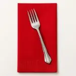 2 Ply red Dinner Napkins- Case - Image 3