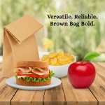4lb Brown Bags- Case of 500 Bags - Image 3