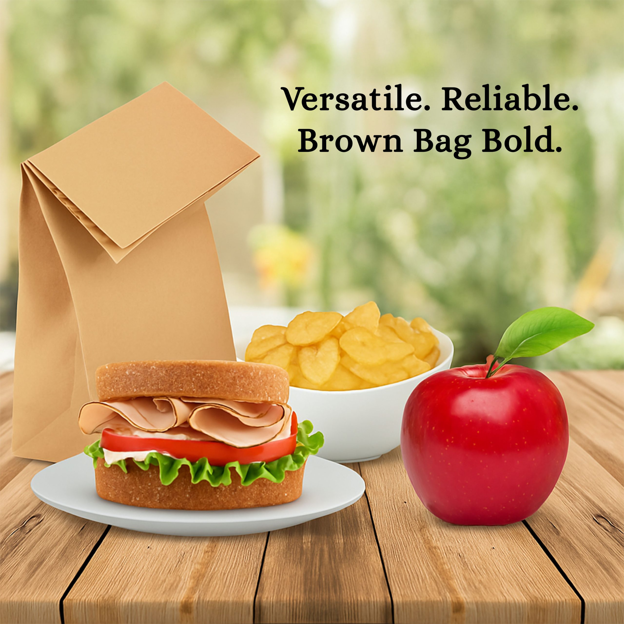 4# Brown Bags- Case of 500 Bags.3 4lb Brown Bags- Case of 500 Bags - Image 3