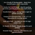 4lb Brown Bags- Case of 500 Bags - Image 5