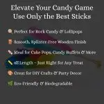 6" Rock Candy / Lollipop Sticks - Image 7
