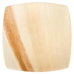 Palm Leaf Square Coupe 8"- Pack of 100 plates