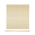 10" x 1/4" Semi Pointed Corn Dog Stick Box