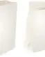 8lb White Paper Bags