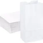 2lb White Bags- Case of 500 Bags