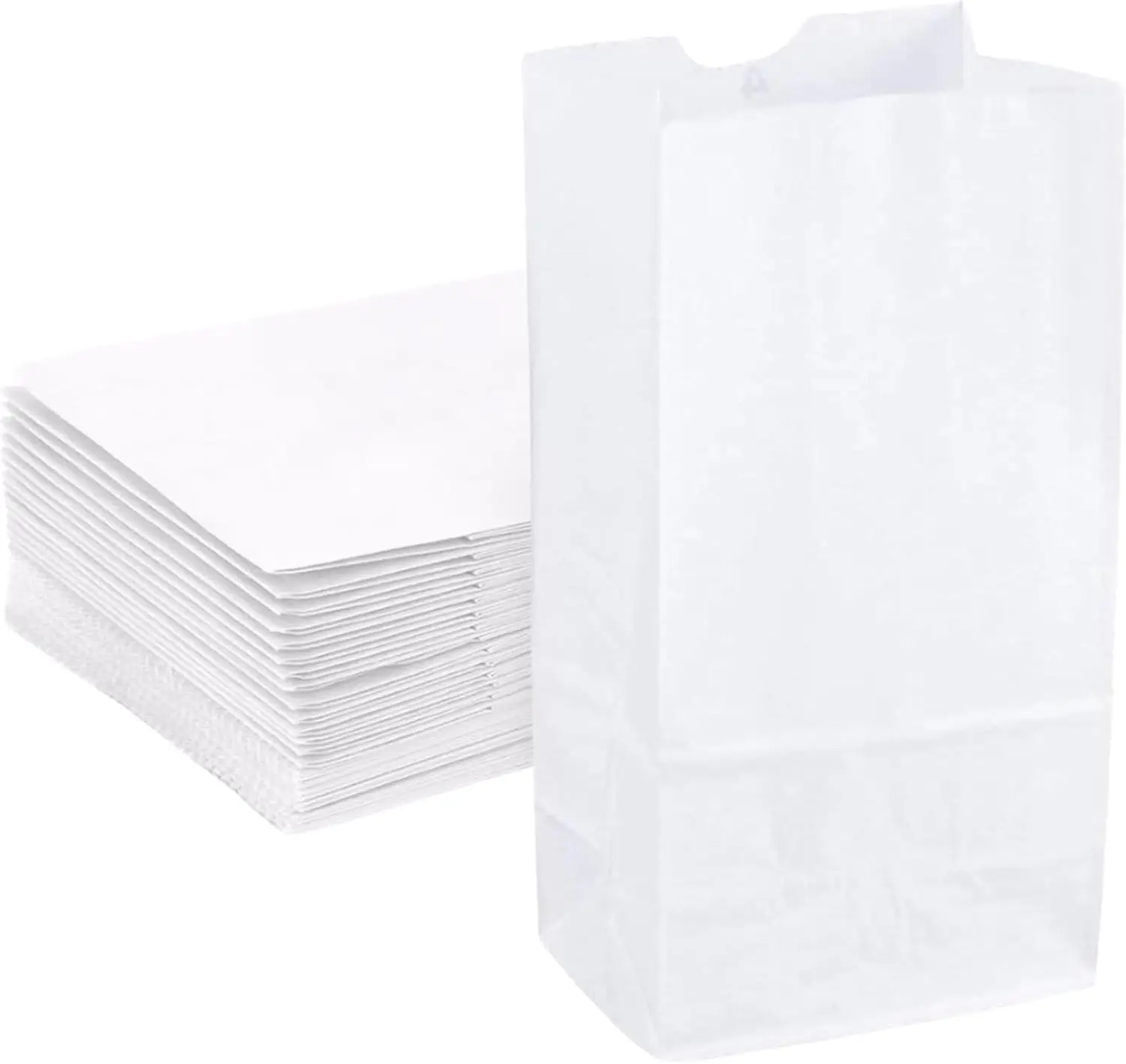 61nK4ub-0jL._AC_SL1500_ 2lb White Bags- Case of 500 Bags - Image 1