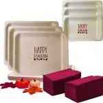 Thanksgiving Plates and Napkins Set