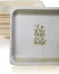 10" Disposable Wooden Plates with Thanksgiving Theme Print
