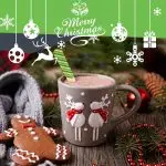 Perfect Stix Red And Green Striped Candy Cane Christmas Wooden Spoons. Pack of 125 Count. 6.25 Inches Wooden Eco-Friendly Spoons. - Image 4