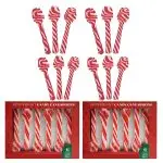 Perfect Stix Christmas Candy Cane Peppermint Spoonz.Edible Stirring Beverage Spoonz. Hot Chocolate Cocoa Tea Coffee Cocktail.Holiday Christmas Spoonz. Pack of 12 Spoonz. - Image 2