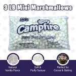 3 Pounds of Campfire Mini White Marshmallows - Made with Natural Vanilla, No Artificial Flavors - Great for Campfires, S'mores - Image 3