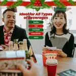 Perfect Stix - Cocktail 6 R- Naughty Nice-50 6" Wooden Cocktail/Drink Stirrers with Naughty or Nice Pack of 50ct - Image 6