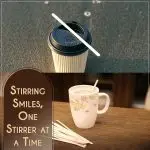 Perfect Stix 5.5 Inches Wooden Coffee Stirrer Sticks, Pack of 1000ct - Image 3