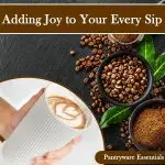 12oz Double Wall Ripple White Paper Coffee Cups - Image 4