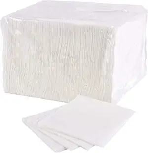 Elegant Lunch Napkin 500 Lunch Napkin 1 Ply, White