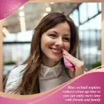 Perfect Stix- 2ply Pink Beverage Napkins -5" x 5"-Pack of 100ct - Image 6