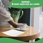 Perfect Stix 1 Ply Paper Lunch Napkins - White - Image 4