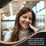 Perfect Stix - 2 Ply Black Paper Cocktail Beverage Napkins - (Pack of 100) - Image 6