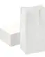 Perfect Stix 4lb White Paper Kraft Bags - Pack of 50 Count