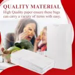 Perfect Stix 4lb White Paper Bags - Pack of 150ct - Image 7