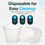 Perfect Stix Disposable Graduated Plastic Medicine Cups - [1 oz.] - Image 4