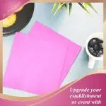 Perfect Stix- 2ply Pink Beverage Napkins -5" x 5"-Pack of 100ct - Image 5