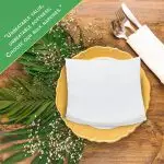 Perfect Stix 1 Ply Paper Lunch Napkins - White - Image 7