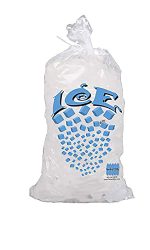 Perfect Stix 100 Ice Bag with Twist Tie Enclosure, 10 lbs (Pack of 100)