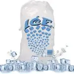 Perfect Stix 8 lbs Plastic Drawstring Ice Bag