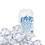 Perfect Stix 5 lbs Plastic Drawstring Ice Bag