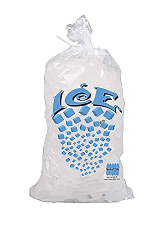 Perfect Stix 100 Ice Bag with Twist Tie Enclosure, 10 lbs (Pack of 100)