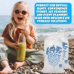 Perfect Stix 8 lbs Plastic Drawstring Ice Bag