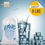 Perfect Stix 5 lbs Plastic Drawstring Ice Bag - Image 2