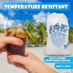 Perfect Stix 8 lbs Plastic Drawstring Ice Bag